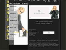 Tablet Screenshot of bernie-paul.de
